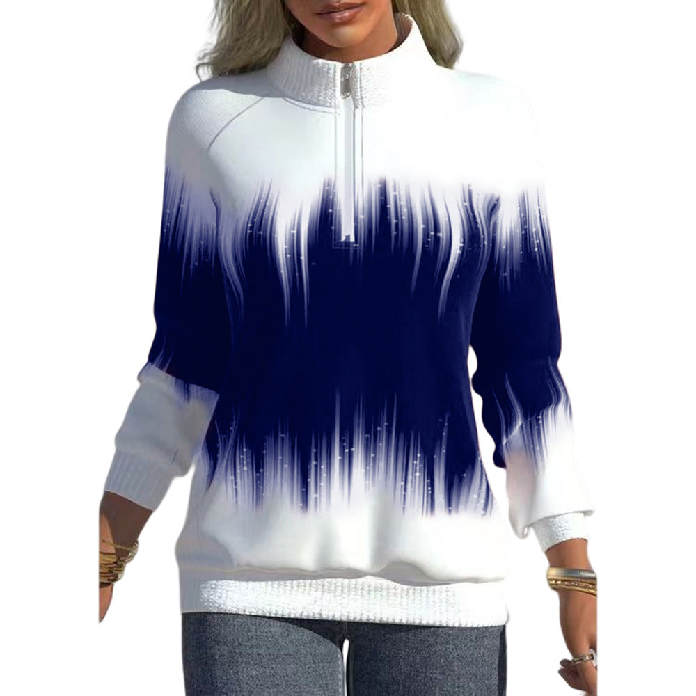😍 Venta de invierno 💜【Tallas S-5XL】Nueva colección 2025, sudadera de cuello semialto para otoño e invierno