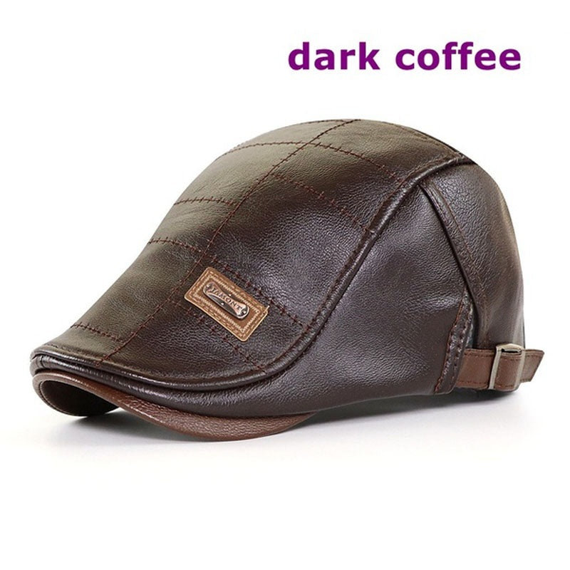 đ§ąMuĆĄka vintage koĆŸna beretka
