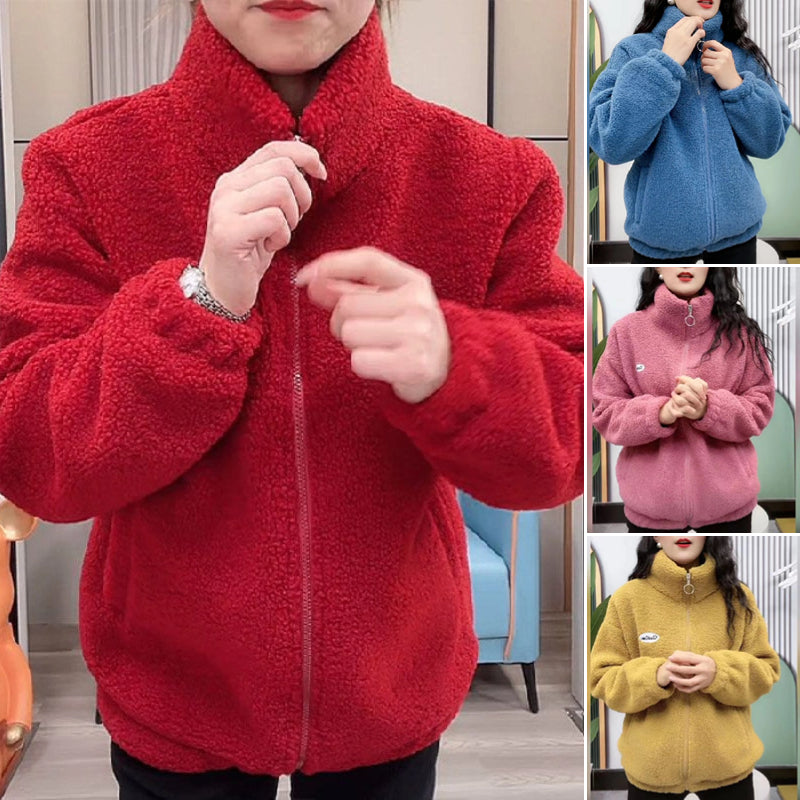 ☃️【M-4XL】Zimska flis jakna, pamučna jakna, pamučna podebljana šerpa jakna, topla jakna 3829713
