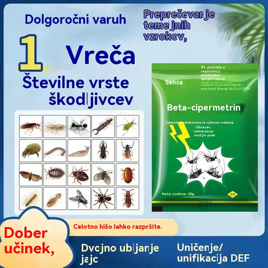 🦟【10 vrečk】❤️Posebej zasnovano za uničevanje komarjev in muh na kmetijah, eno pakiranje ubije bolhe/kobilice/ščurke/muhe/komarje!