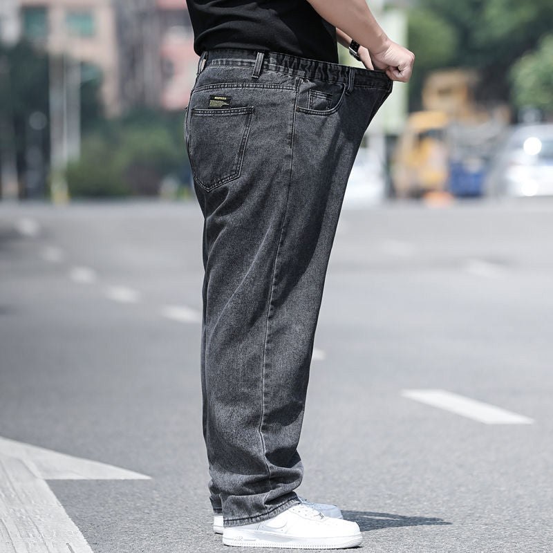 🤸♂️👖【45–150 kg】🌌Novi model 2025: muške traperice velikih veličina, širokog kroja, rastezljive i udobne