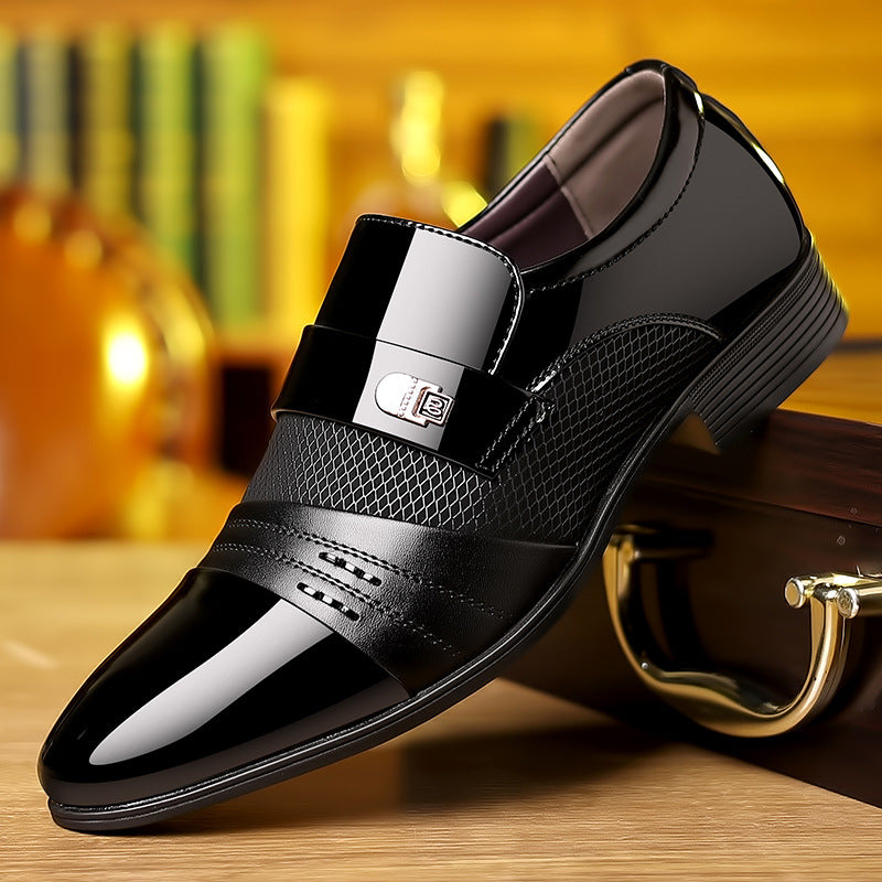 👞50% kedvezmény💁♂️【38-48】Új stílusú, valódi bőr férfi üzleti cipő, puha és kényelmes