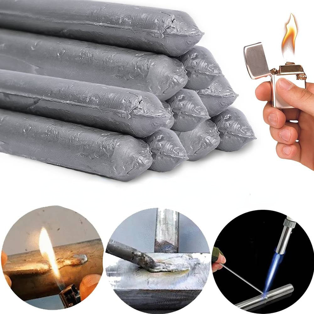 【12 pcs】Niskotemperaturna šipka za zavarivanje od nehrđajućeg čelika opće namjene, lako se topi