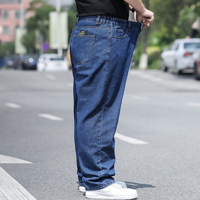 🤸♂️👖【45–150 kg】🌌Novi model 2025: muške traperice velikih veličina, širokog kroja, rastezljive i udobne