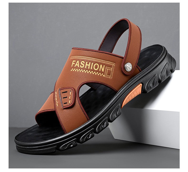 【One shoe, two wear】 Aviator kožne sandale Mekani donji dio kožnih sandala s mekom površinom
