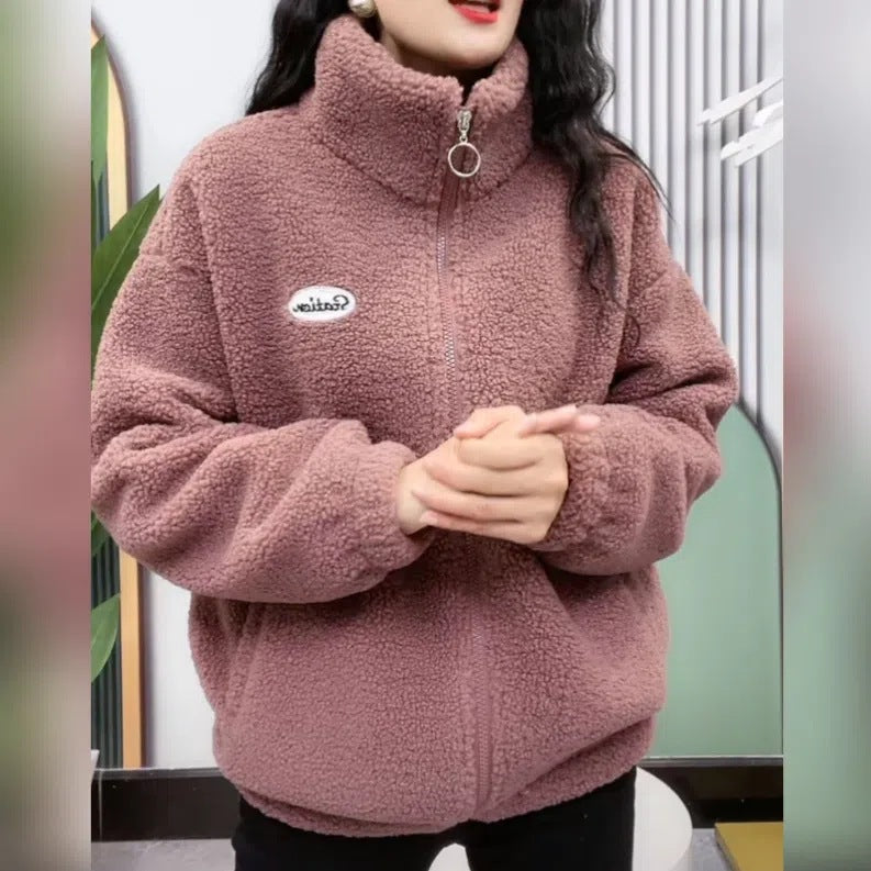 ☃️【M-4XL】Zimska flis jakna, pamučna jakna, pamučna podebljana šerpa jakna, topla jakna 3829713
