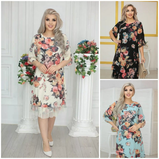 💗👗【S-5XL】Nova, udobna i moderna haljina od šifona visoke kvalitete 3714063