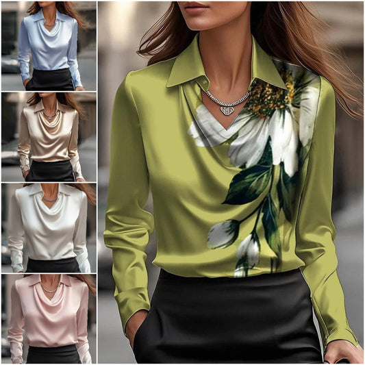 ✨【S-3XL】💕 Nová jednoduchá a elegantní dámská košile