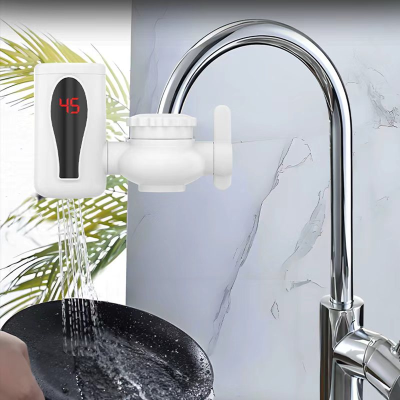 ⚡🚰Potpuno nova brzozagrijavajuća kuhinjska slavina, zagrijava se za tri sekunde, nije potrebna instalacija, kućna električna slavina