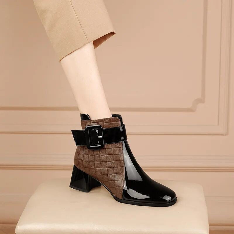 【🏆Superventas】【35-40】 2025 zapatos nuevos de piel de vaca importados de Australia 🔥