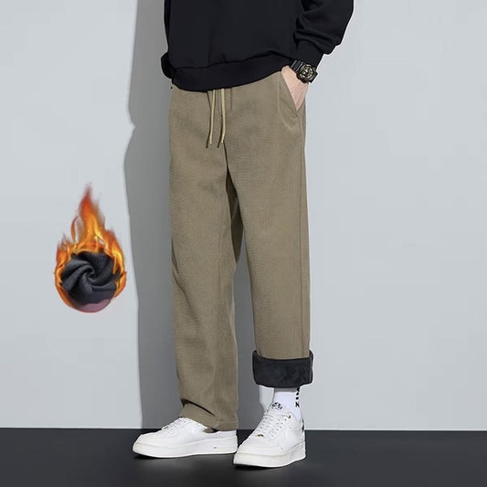 ⏳Ostatni dzień 50% zniżki! 🔥【M-5XL】Męskie zimowe spodnie casualowe, pogrubione i ciepłe
