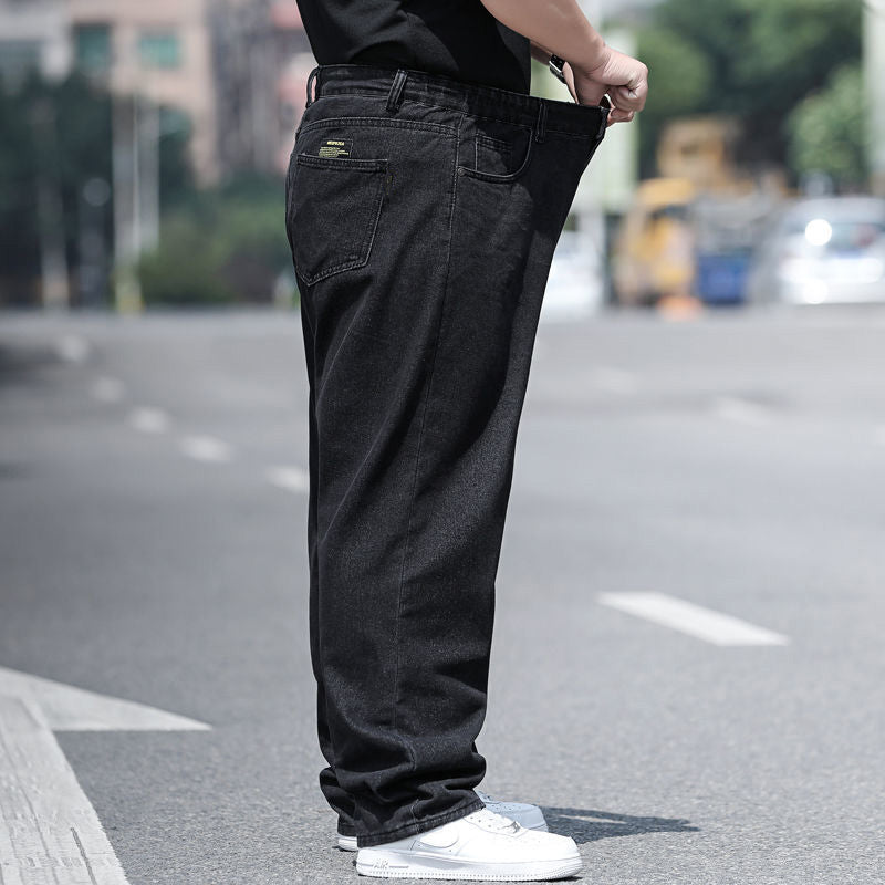 🤸♂️👖【45–150 kg】🌌Novi model 2025: muške traperice velikih veličina, širokog kroja, rastezljive i udobne