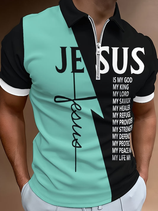 👕【S-5XL】Nova modna muška sportska polo majica s patentnim zatvaračem 3679796