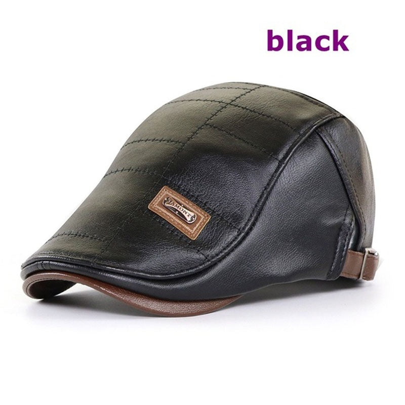 đ§ąMuĆĄka vintage koĆŸna beretka