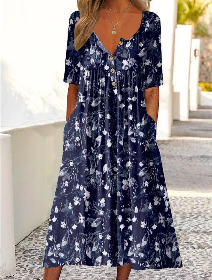【S-3XL】 Popularno prodana ženska haljina s modnim printom iz 2025