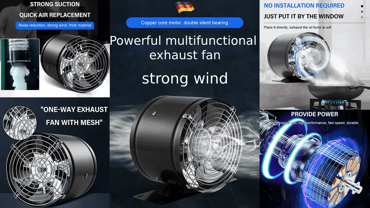 Snažan višenamjenski ispušni ventilator 3721768