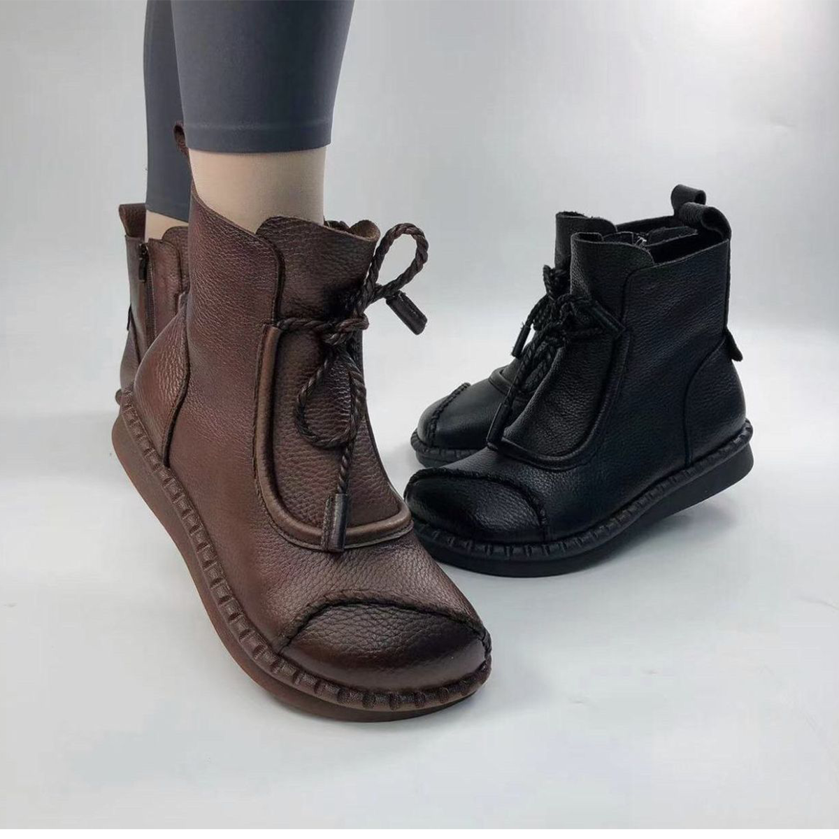✨🔥【35-40】43%off-👢2024 Ženske retro cipele od meke kože za ranu jesen 3775785