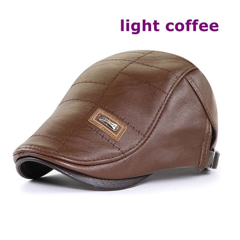 đ§ąMuĆĄka vintage koĆŸna beretka
