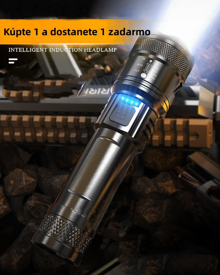 LED punjiva taktička laserska svjetiljka visoke svjetline