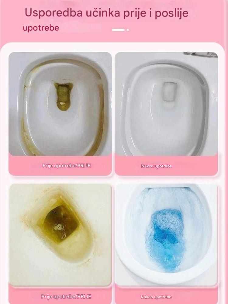 🚽🌟【Kupite 3, dobijte 3 besplatno】【Poseban paket】Automatski štapić za čišćenje WC školjke, alat za dezodoriranje