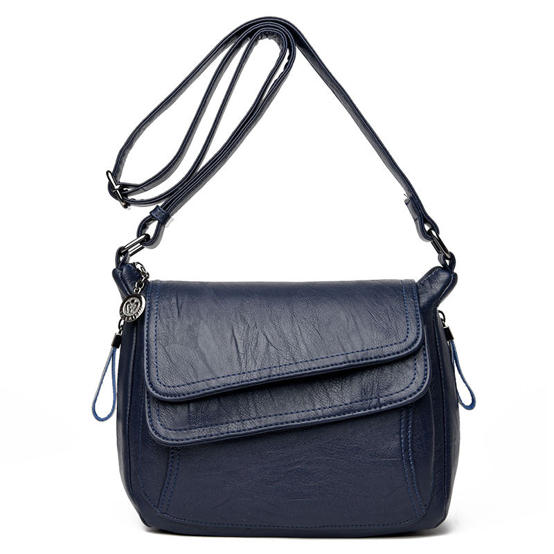 ✨👜 Este elegante bolso de hombro está hecho de cuero suave de alta calidad, ideal para salidas diarias y cómodas.