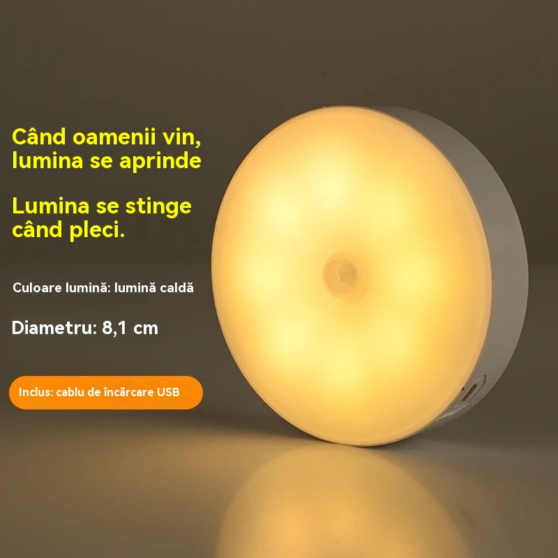 💡Pametno LED svjetlo koje osjeća ljudsko tijelo, jednostavno za punjenje i praktično🏡