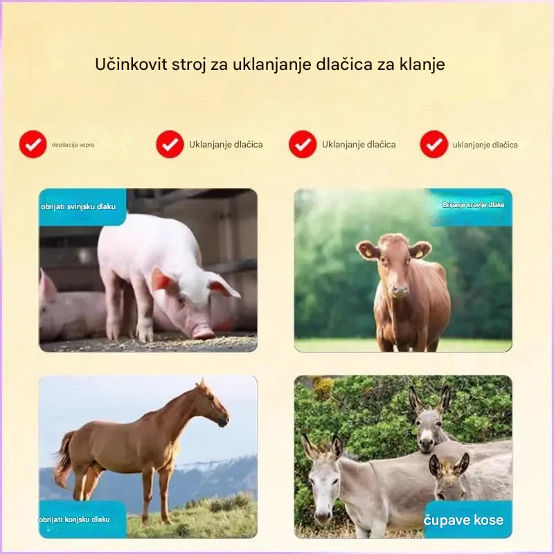 【Kupite 1, dobijte 1 gratis】🐖🐂🐏Disk od nehrđajućeg čelika za uklanjanje dlaka sa svinja, goveda i ovaca