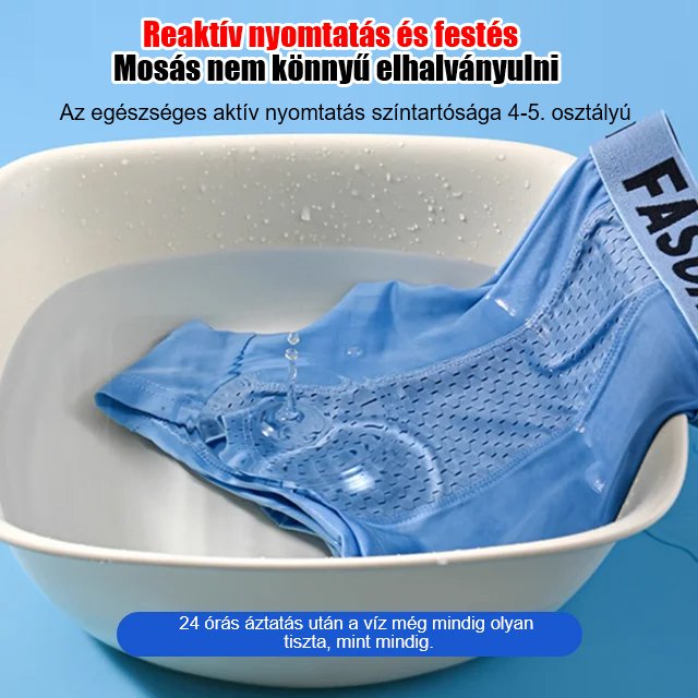 【Paket od 6 komada】Muške prozračne mrežaste bokserice Ice Silk