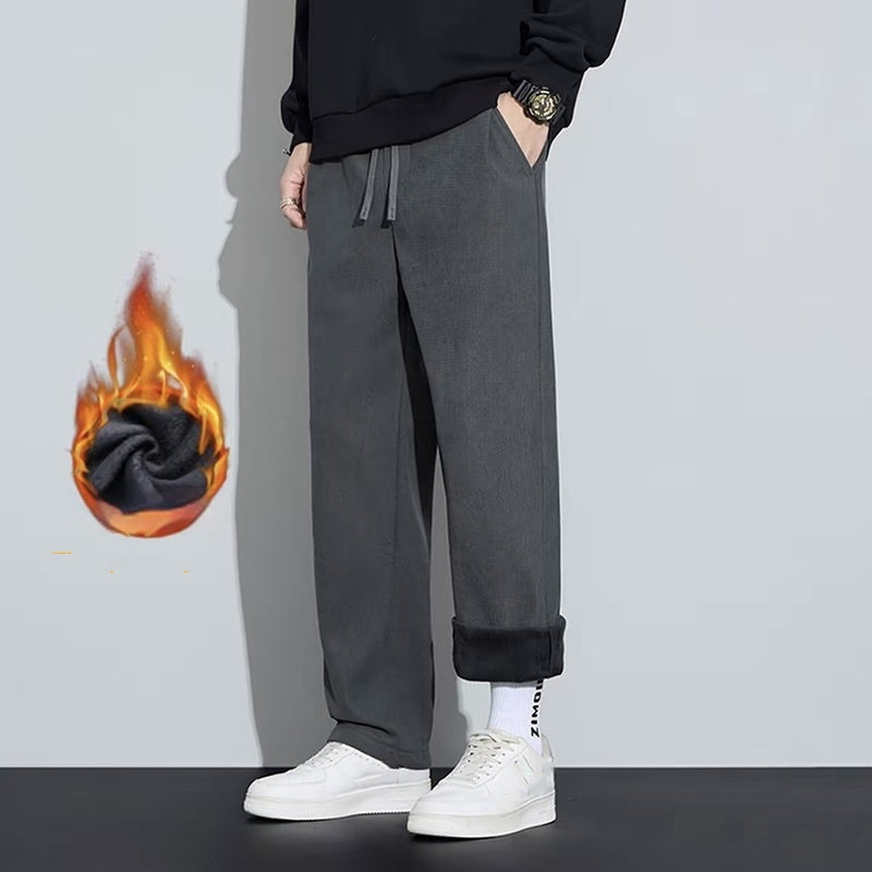 ⏳Ostatni dzień 50% zniżki! 🔥【M-5XL】Męskie zimowe spodnie casualowe, pogrubione i ciepłe