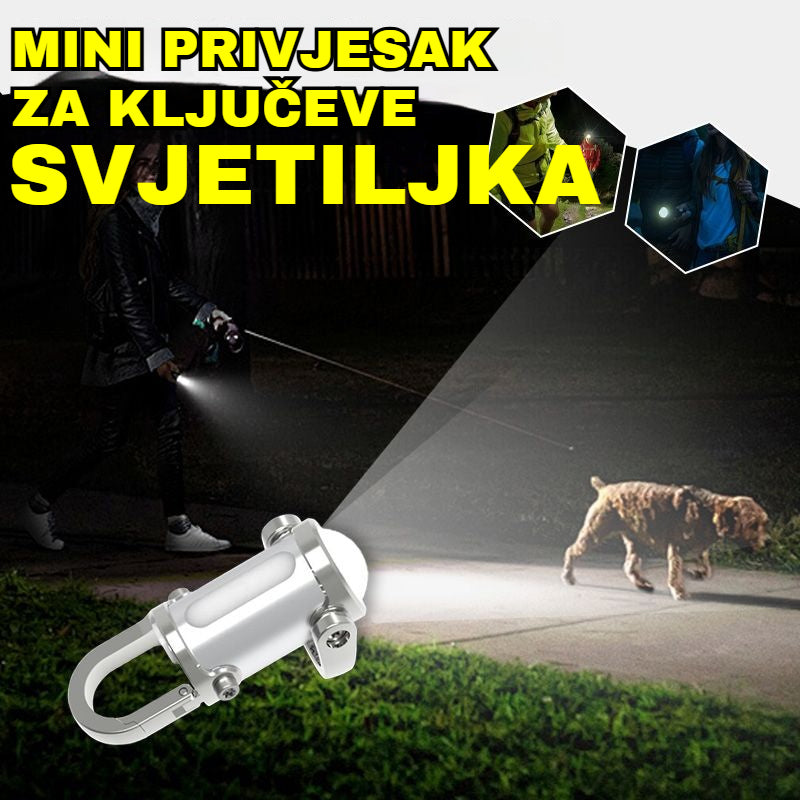🔥【Kupite 2, dobijte 2 gratis】Odlična rasprodaja🔥Super svijetla vodootporna mini svjetiljka s ključem i svjetlosnim svjetlinom od 1200 lm