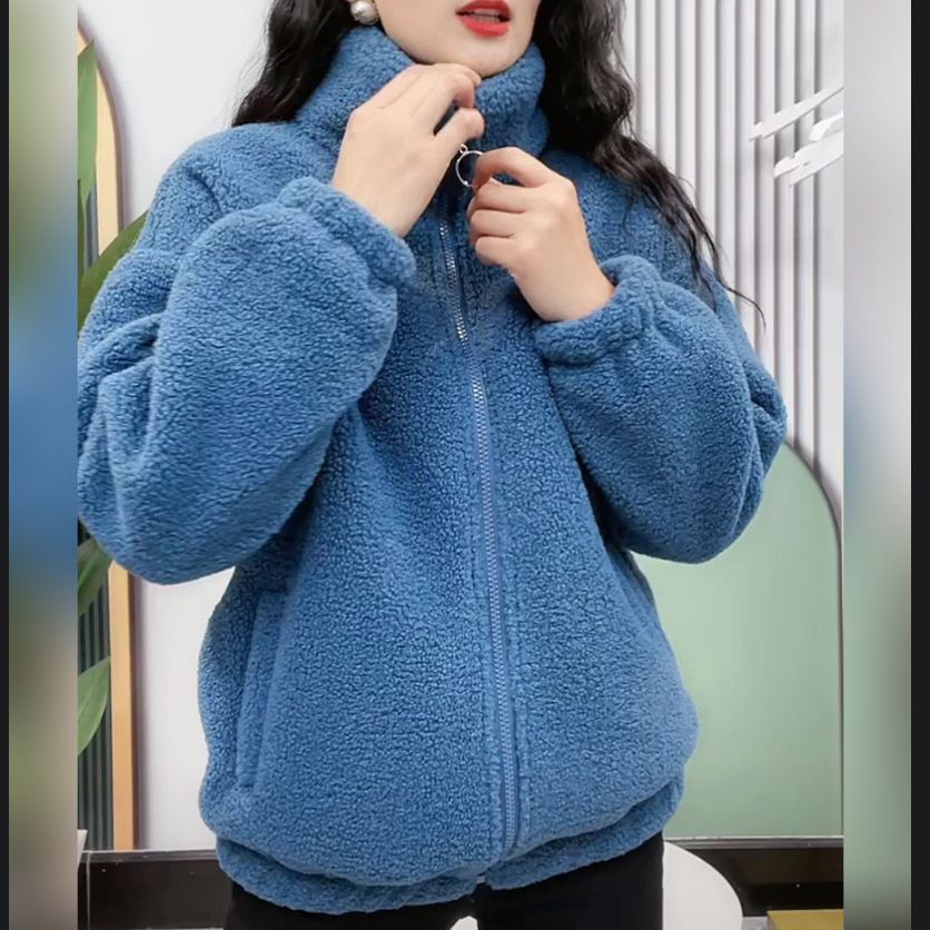 ☃️【M-4XL】Zimska flis jakna, pamučna jakna, pamučna podebljana šerpa jakna, topla jakna 3829713