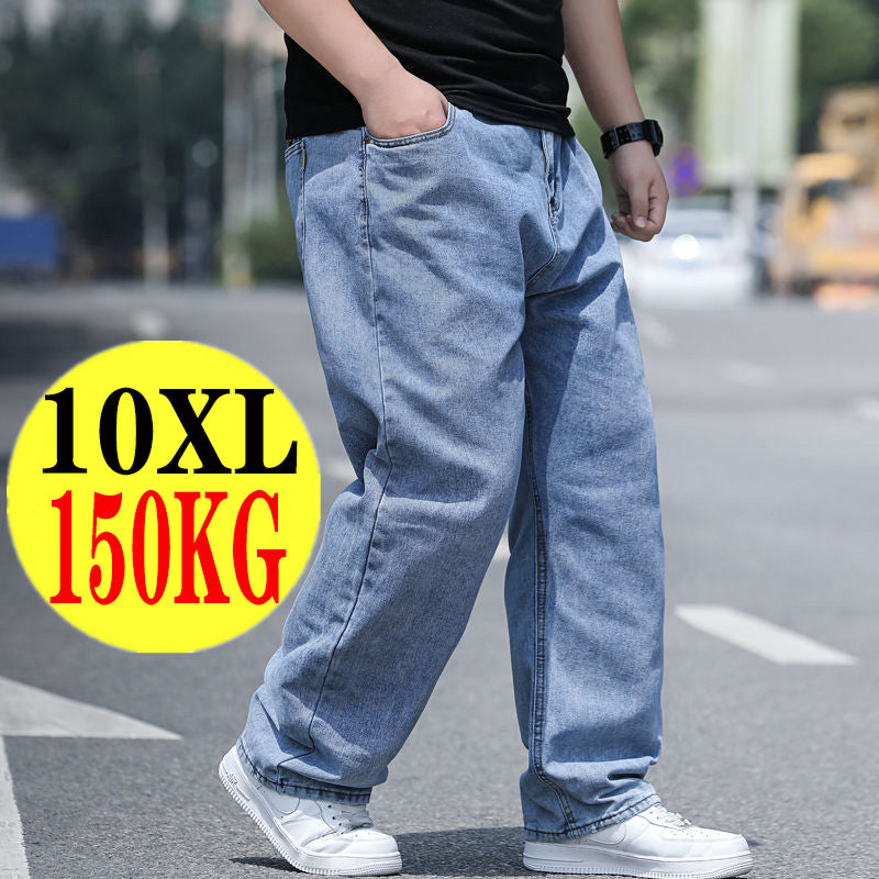 🤸♂️👖【45–150 kg】🌌Novi model 2025: muške traperice velikih veličina, širokog kroja, rastezljive i udobne