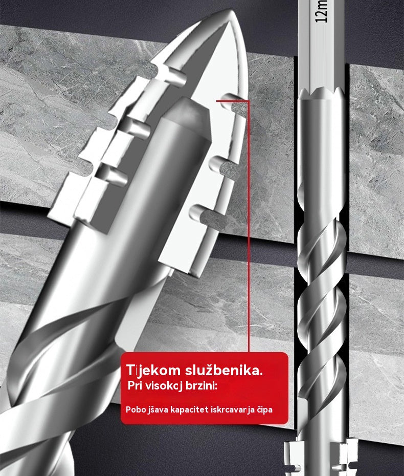 🔥🧰Sedma generacija ekscentričnog svrdla od super tvrdog volframovog čelika s nazubljenim rubom