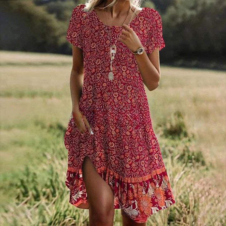 【S-3XL】👗Nova haljina s okruglim izrezom iz 2024 3677491