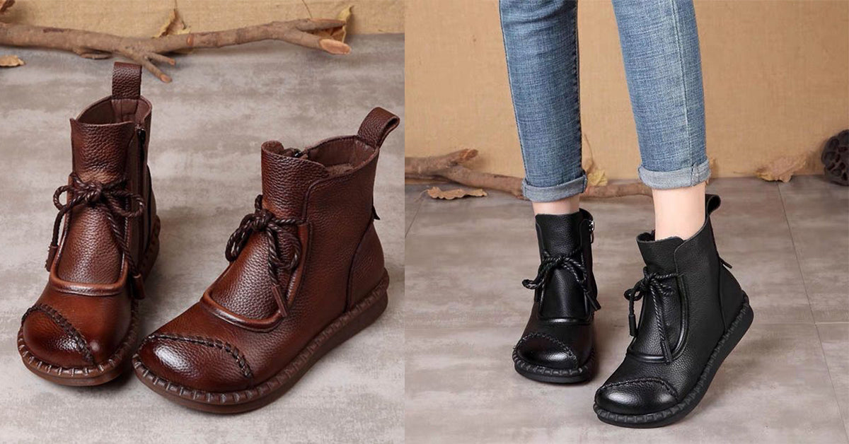 ✨🔥【35-40】43%off-👢2024 Ženske retro cipele od meke kože za ranu jesen 3775785