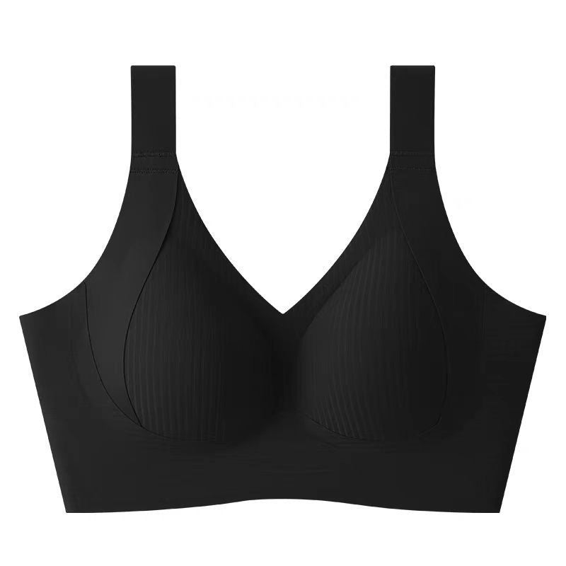 【Pack de 2 de alta calidad】Sujetador sin aros para mujer de una sola pieza ❤️【40-95 kg】Muy cómodo, con material suave y de alta elasticidad.