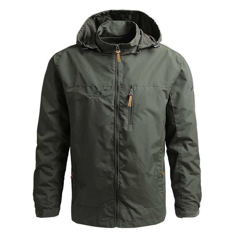 Nueva versión 2025 【M~5XL】 chaqueta deportiva para hombre resistente al viento para senderismo y actividades al aire libre