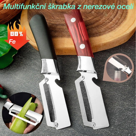 ⏳ Kupte 1, dostanete 1 zdarma 🔪 Multifunkční škrabka z nerezové oceli