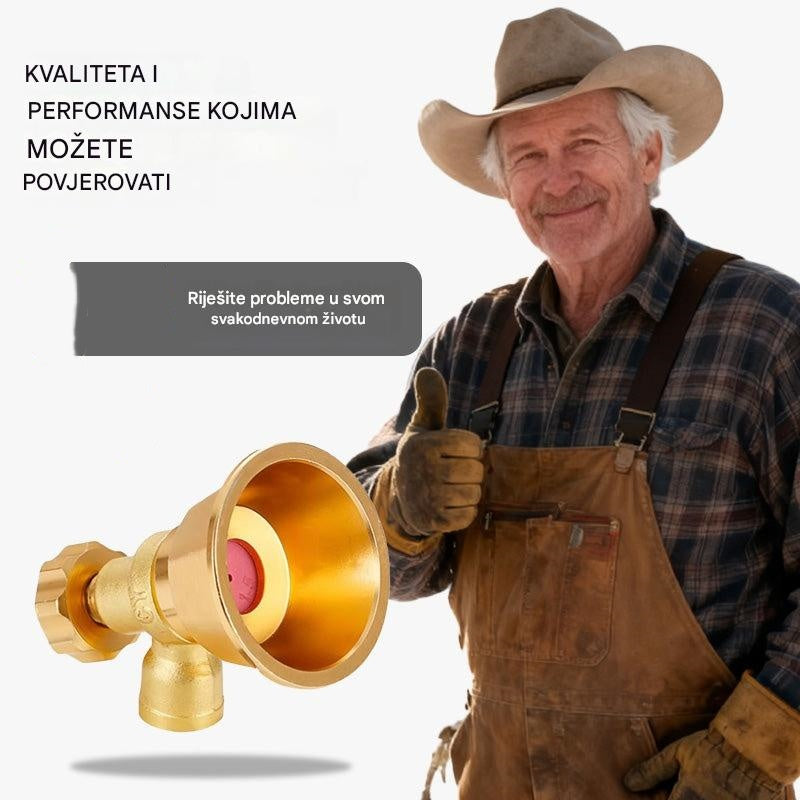 💦💧【Zadnji dan 50% popusta】🔥Mjedena poljoprivredna mlaznica za prskanje s podesivom mlaznicom 🌾