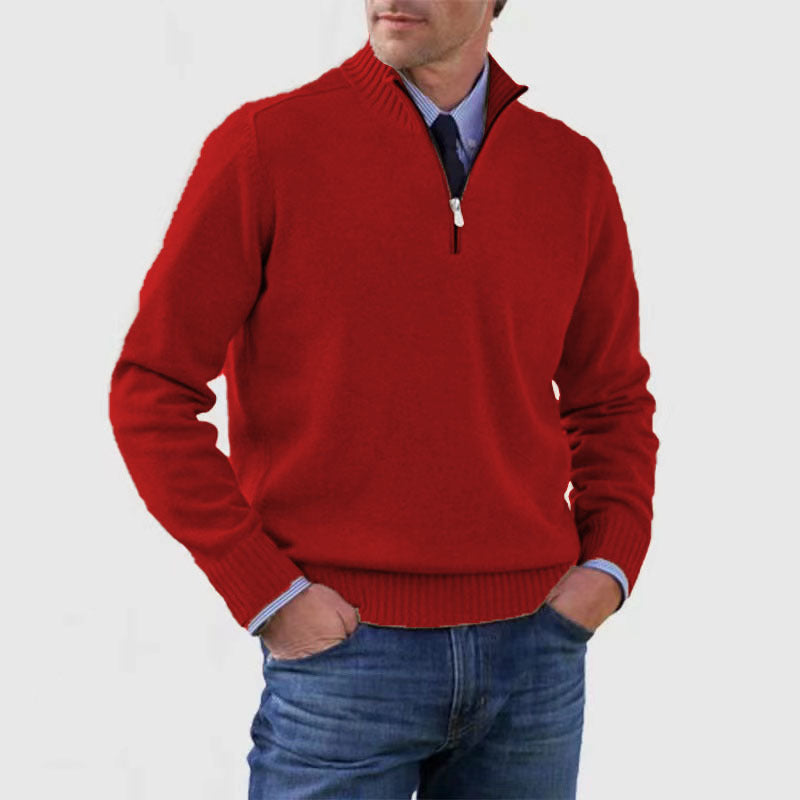 🔥 Ostatni dzień: 50% zniżki 🔥【L-5XL】Popularne, ciepłe swetry z zamkiem błyskawicznym na jesień i zimę