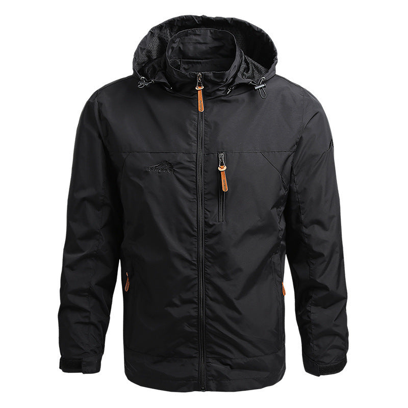 🔥【L–5XL】Nagy méretű, kapucnis casual kültéri kabát – Kényelmes és strapabíró