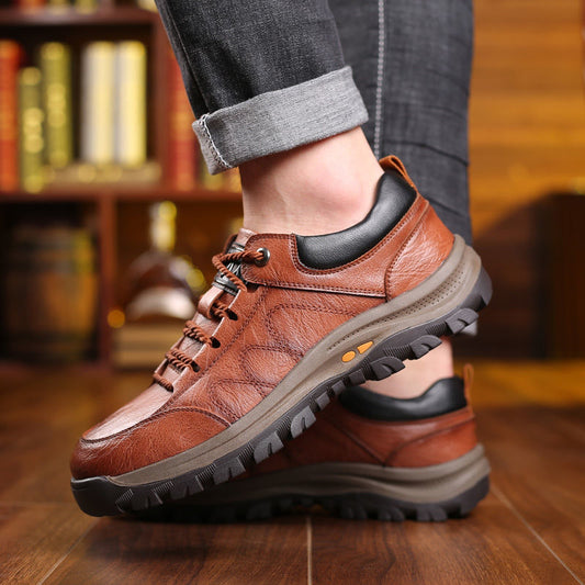 👞【39-47】Zapatos de hombre de invierno de gran tamaño, de alta calidad y superventas, con una comodidad excepcional al caminar