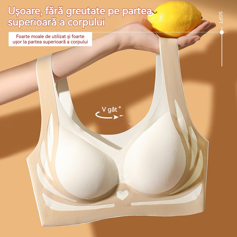 😍【Paket od 4】Ženski jednodijelni bežični grudnjak❤️【40-85KG】