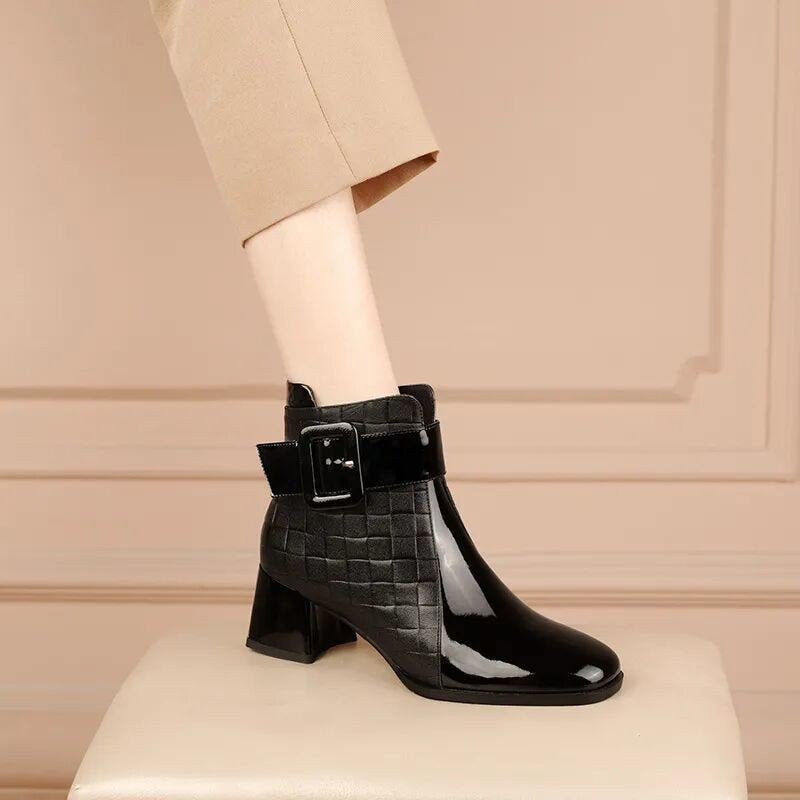 【🏆Superventas】【35-40】 2025 zapatos nuevos de piel de vaca importados de Australia 🔥