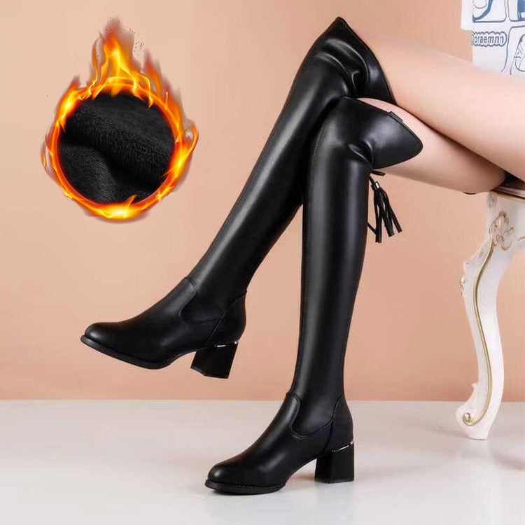 💥35-41💥Super elastične čizme s dugom cijevi