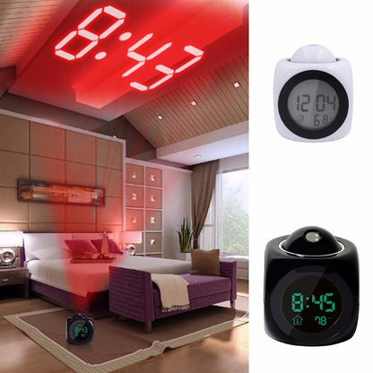 ⏰【Compra 1 y recibe 1 gratis】⏳ Reloj proyector multifunción — hora, alarma, temperatura y clima en tu pared o techo