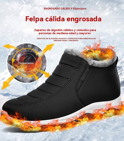 🔥Último día – 50% de descuento 😍【35-48】Botas Unisex de Invierno con Forro de Felpa, Cálidas, Cómodas y Antideslizantes para el Frío