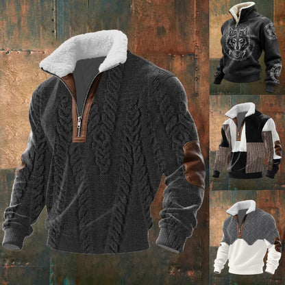 🔥【S-5XL】Suéter de hombre de moda 2025, otoño-invierno