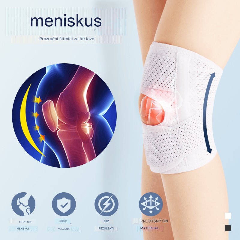 🦵【Kupi jedan, dobij jedan besplatno】 Štitinici za koljena s dvostrukom oprugom, prikladni za trčanje, vožnju bicikla, razne igre s loptom i druge sportove.