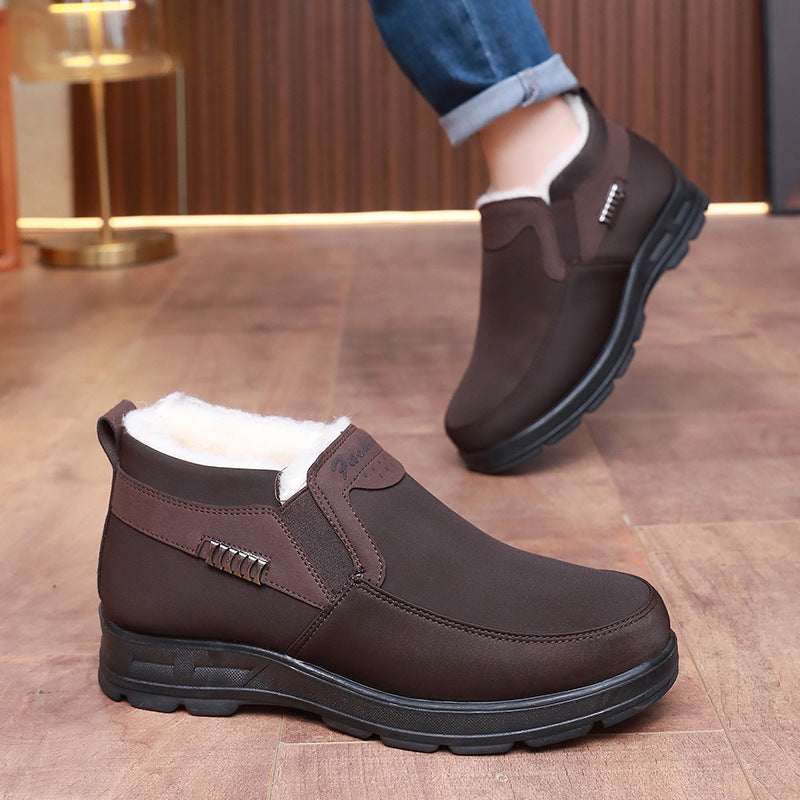 🥾Bestsellery zimowe🔥【39-47】Nowe męskie zimowe buty śniegowe pogrubione aksamitne ciepłe